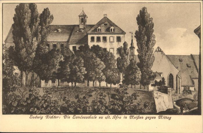Meissen Elbe Sachsen Landesschule St Afra