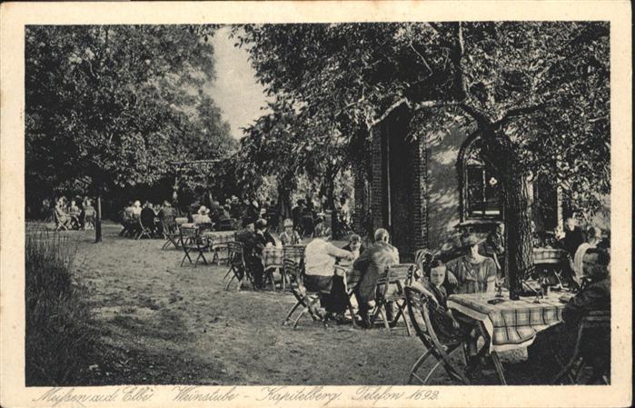 Meissen Elbe Sachsen Weinstube Kapitelberg