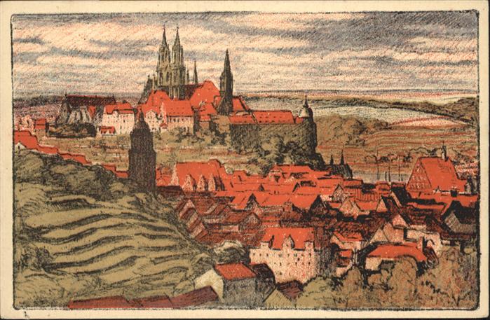 Meissen Elbe Sachsen Künstler Artur Barth