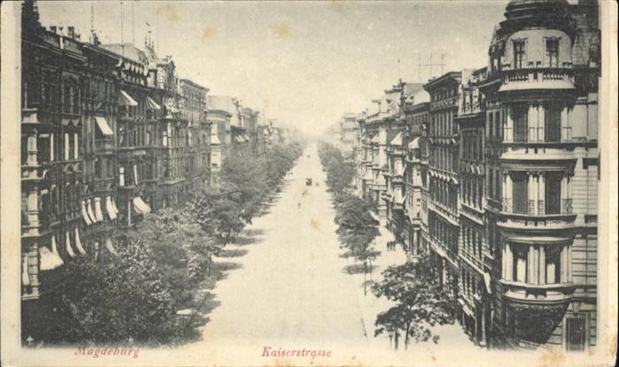 MAGDEBURG CITY Kaiserstrasse Treibriemen Fabrik