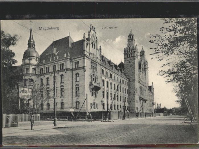 MAGDEBURG  CITY Justizpalast