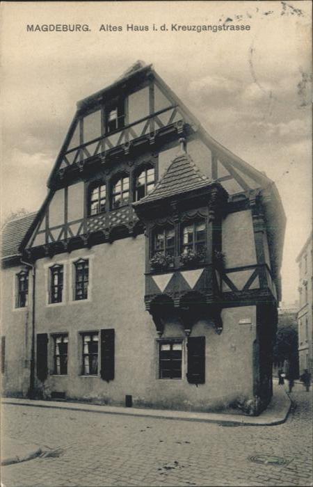 MAGDEBURG CITY Altes Haus Kreuzgangstrasse