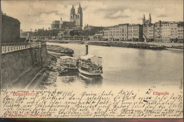 MAGDEBURG CITY Elbe Schiff