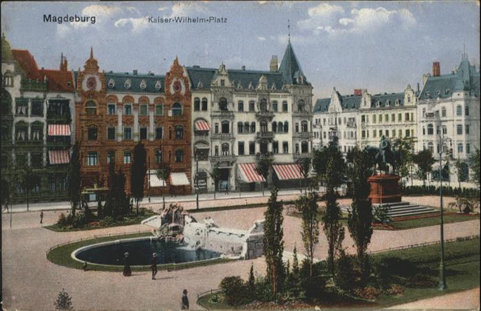 MAGDEBURG CITY Kaiser Wilhelm Platz