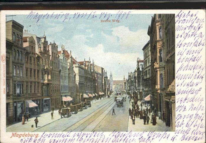 MAGDEBURG CITY Breite Weg Kutsche