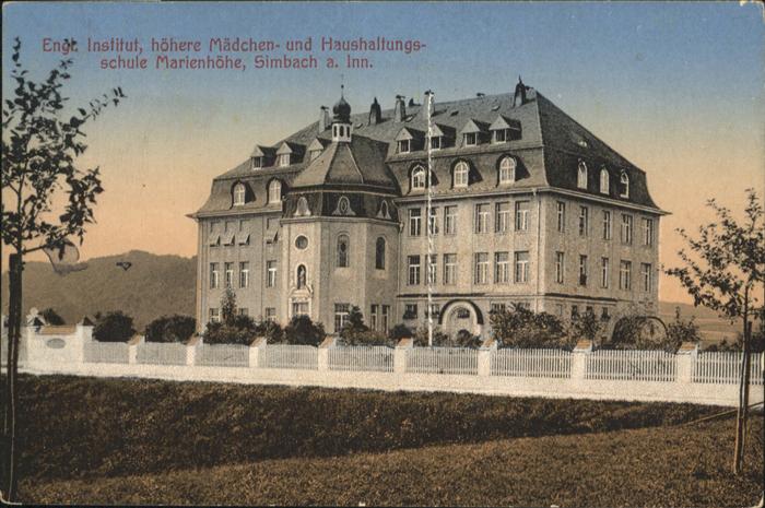 Simbach Inn Institut Marienhöhe