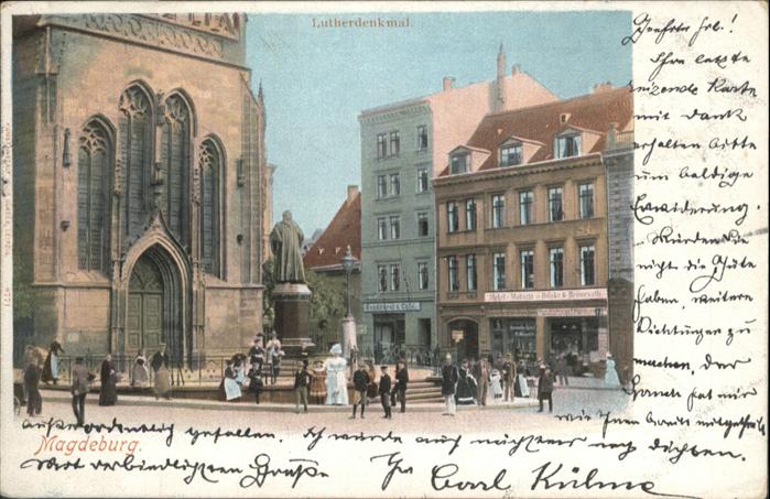 Magdeburg Luther Denkmal
