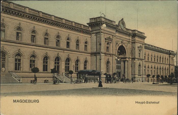 Magdeburg Bahnhof Kutsche