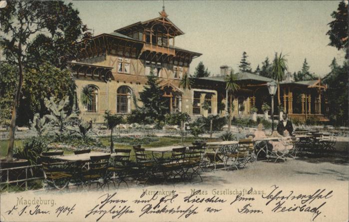Magdeburg Herrenkrug Gesellschaftshaus
