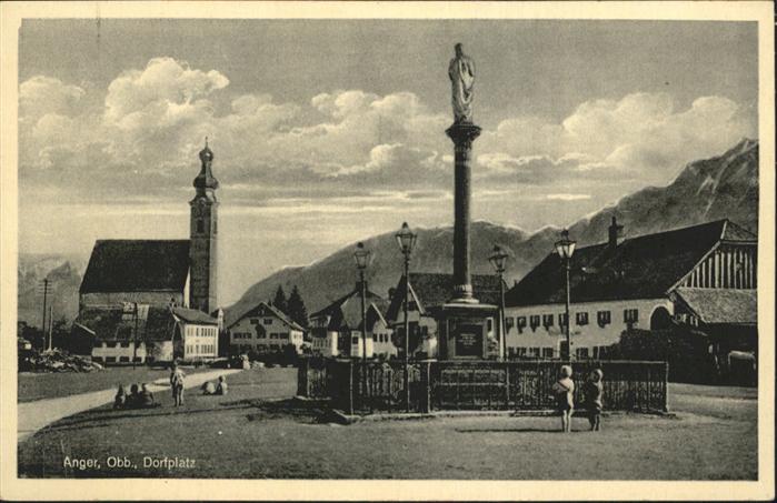 Anger Bayern Dorfplatz