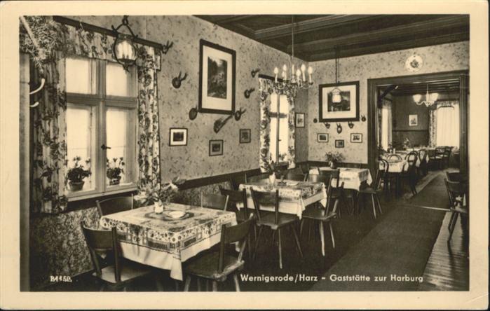 Wernigerode Harz Gaststätte Zur Harburg
