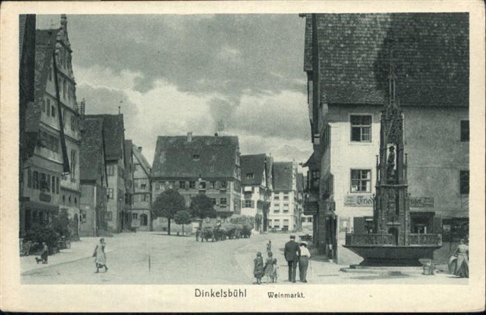 Dinkelsbuehl Weinmarkt