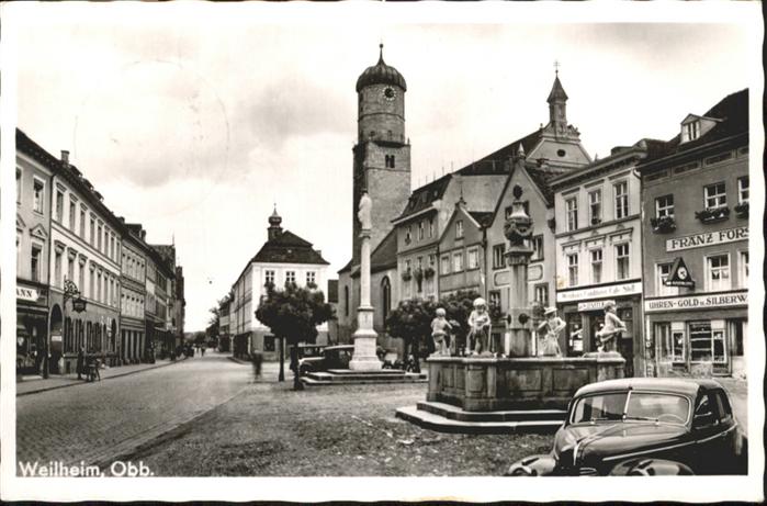 Weilheim Oberbayern Brunnen