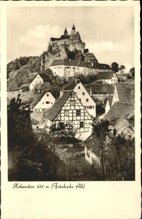 Hohnstein Saechsische Schweiz Fränkische Alb