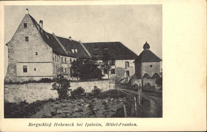 Ipsheim Berg Schloss Hoheneck