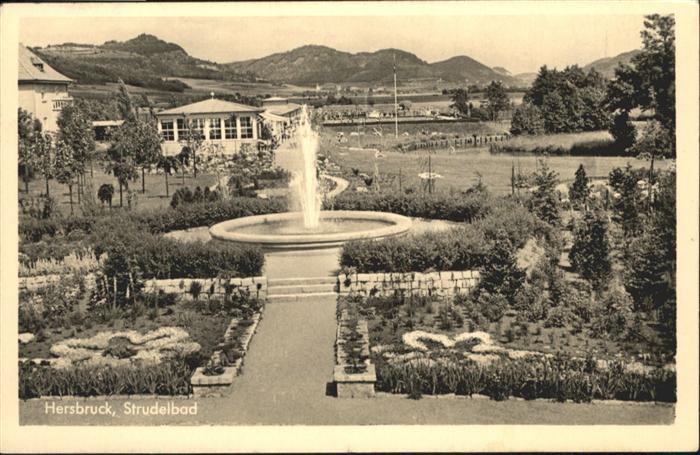 Hersbruck Bayern Strudelbad Springbrunnen