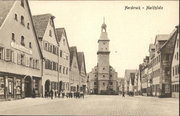 Hersbruck Bayern Marktplatz