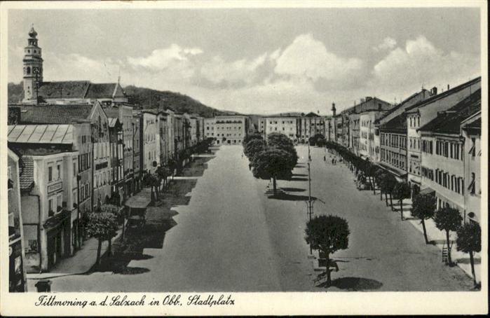 Tittmoning Salzach Stadtplatz
