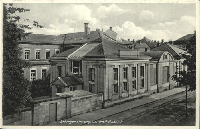 ERLANGEN Bayern Chirurf Universitaetsklinik