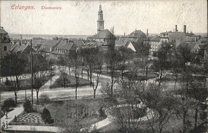 ERLANGEN Bayern Theaterplatz