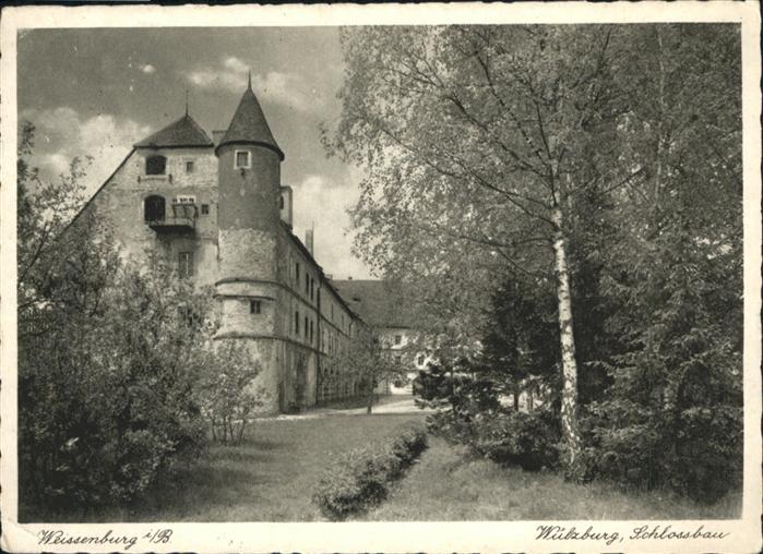 Weissenburg Bayern Wülzburg Schlossbau