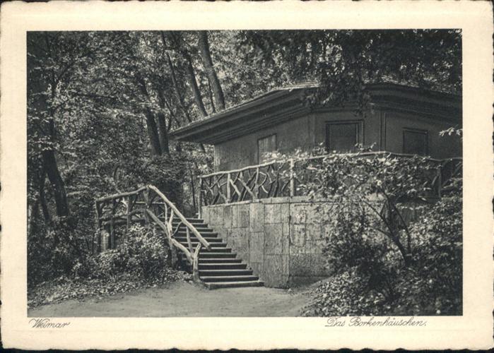 Weimar Thueringen Borkenhäuschen