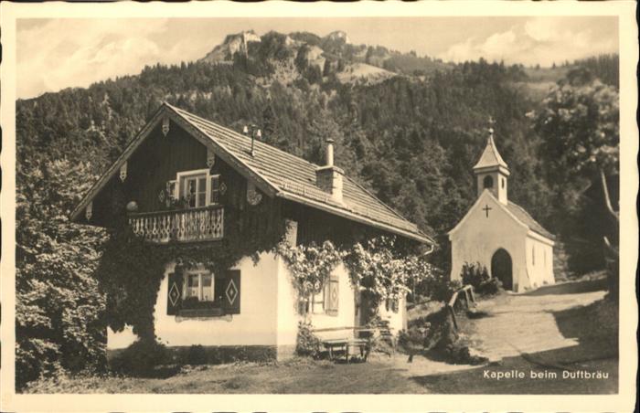 Toerwang Alpen Gasthaus Pension Duftbräu Kapelle