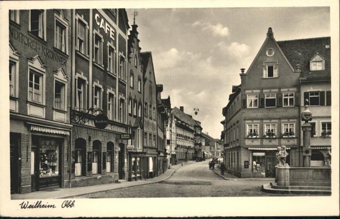 Weilheim Oberbayern Brunnen