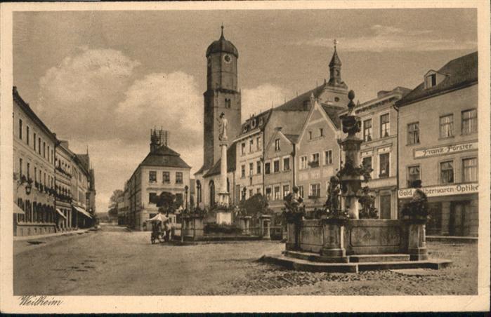 Weilheim Oberbayern Brunnen