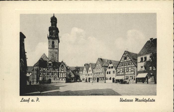 Lauf Pegnitz Unterer Marktplatz