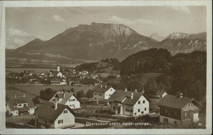 Oberaudorf Kaisergebirge