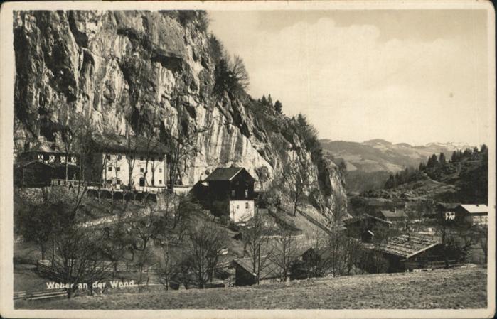 Oberaudorf Weber an der Wand