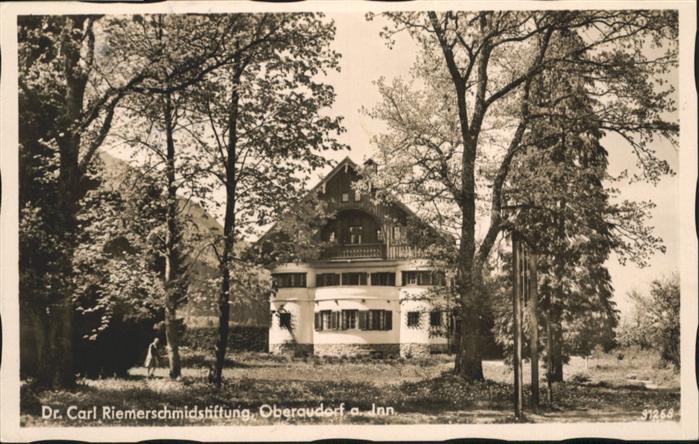 Oberaudorf Dr. Carl Riemerschmid-Stiftung