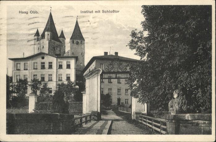 Haag Oberbayern Ibnstitut
Schlosstor