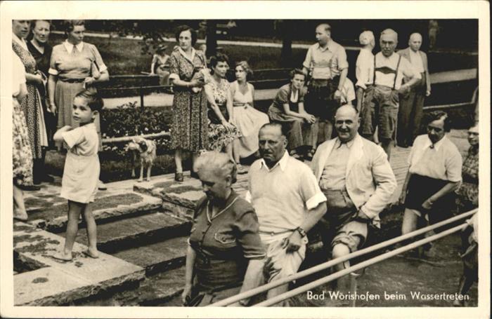 Bad Woerishofen Wassertreten