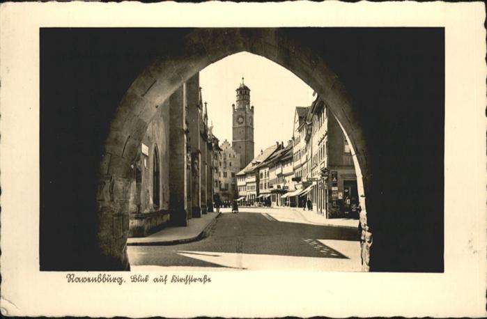 Ravensburg Wuerttemberg Kirchstraße