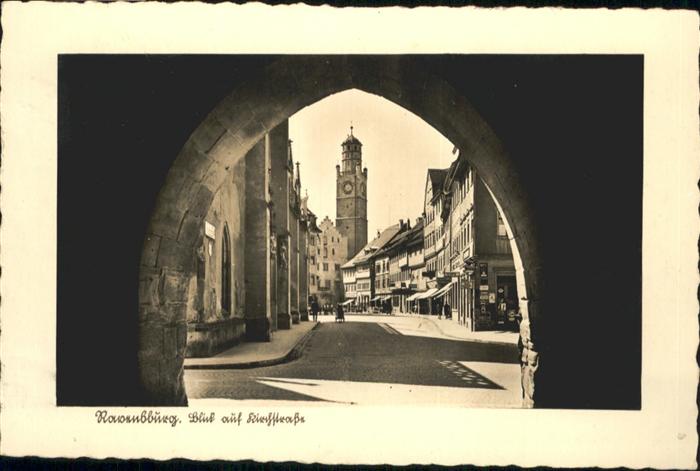 Ravensburg Wuerttemberg Kirchstraße