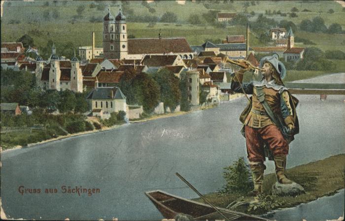 Bad Saeckingen Trompeter von Säckingen