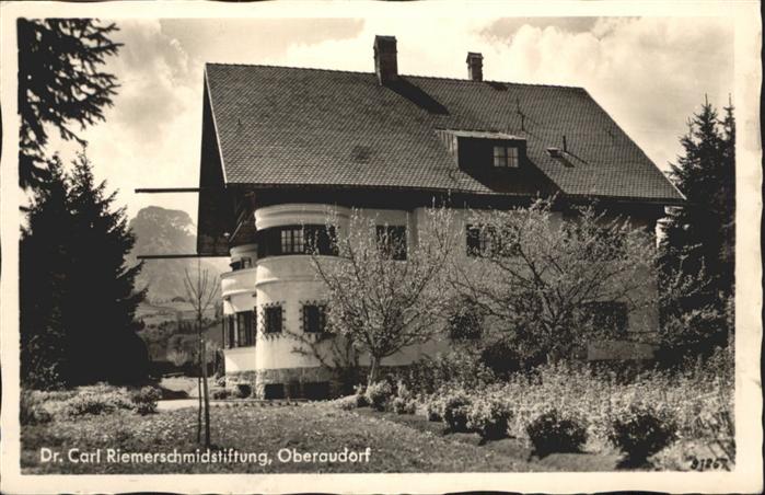 Oberaudorf Dr. Carl Riemenschmidstiftung