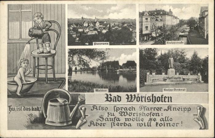 Bad Woerishofen Waldsee Kneippstraße, Kneipp-Denkmal
