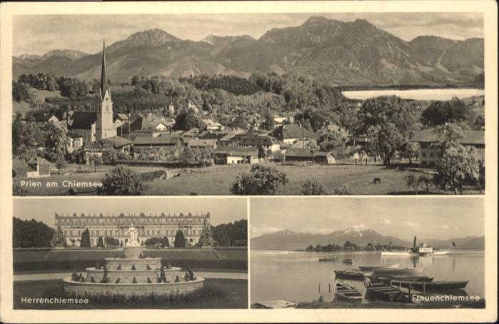 Prien Chiemsee Herrenschiemsee
Frauenchiemsee