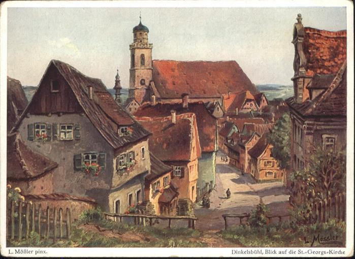 Dinkelsbuehl St. Georgs-Kirche