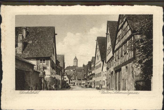 Dinkelsbuehl Untere Schmiedsgasse