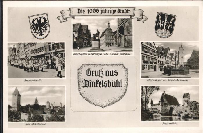 Dinkelsbuehl Knabenkapelle Stadtmühle, Wörnitztor, A