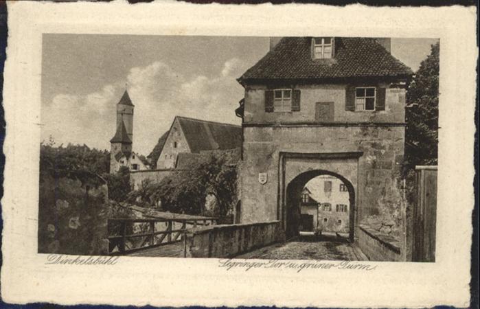 Dinkelsbuehl Segringer Tor
Grüner Turm