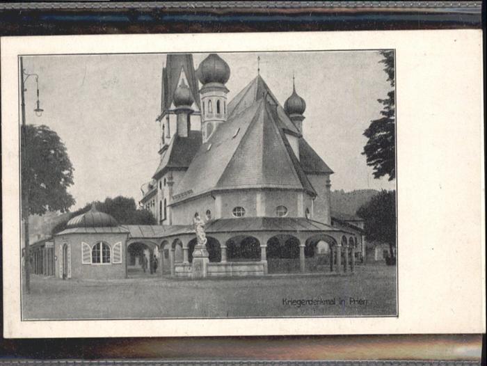 Prien Chiemsee Kriegerdenkmal