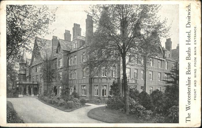 Droitwich Wychavon Worcestershire Brine Baths Hotel