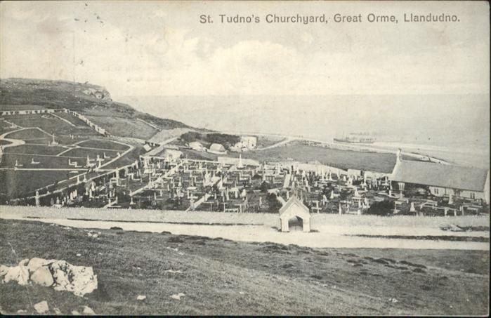 Llandudno Wales St. Tudno`s Churchguard
Great Orme