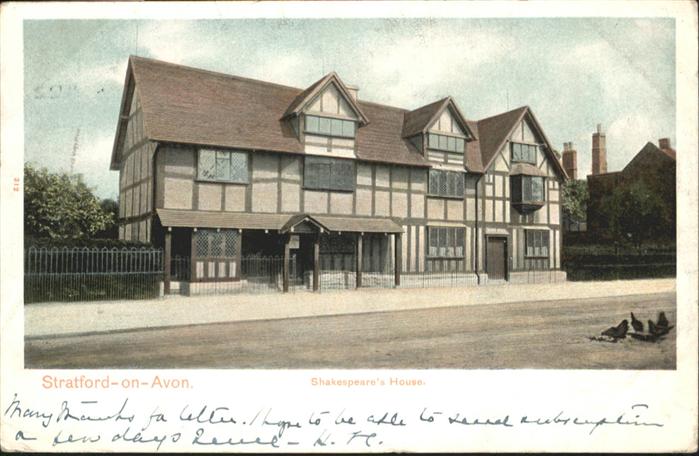Stratford-on-Avon shakespeare`s House