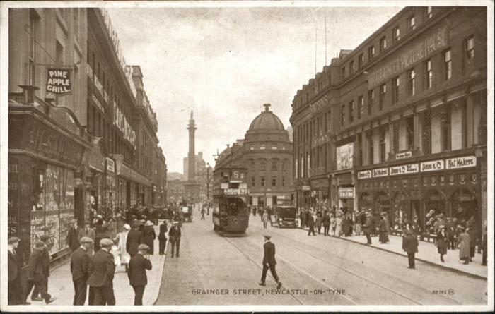 Newcastle upon Tyne Grainger Street